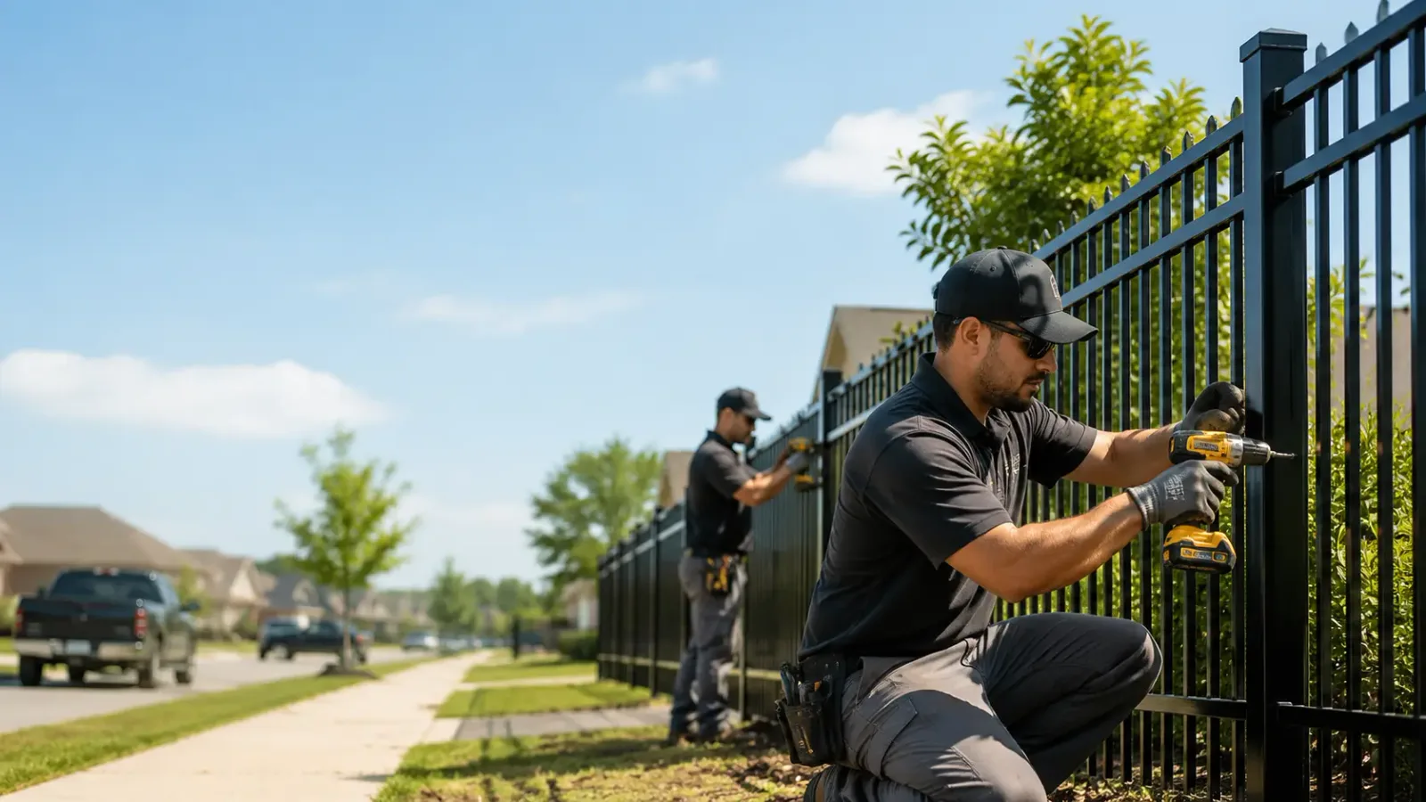 Metal Fence Installation in Tennyson, IN